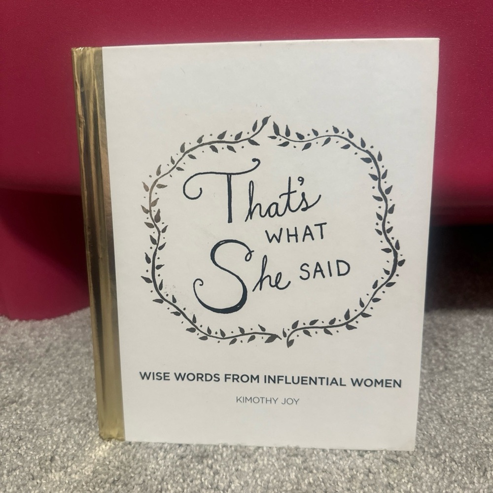 White and Gold Inspirational Book